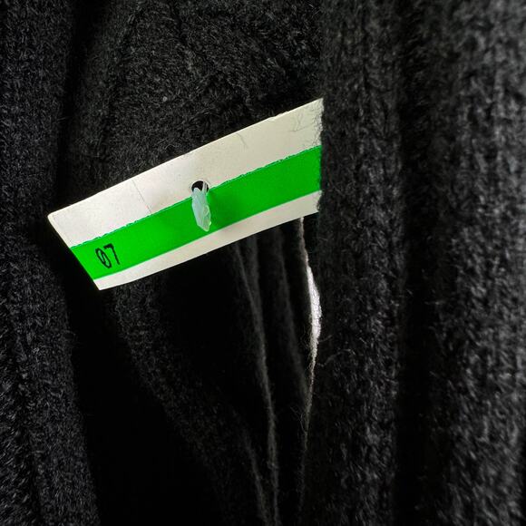 Sanctuary Ribbed Knit Turtleneck Tunic Chunky Sweater Black Cozy Fall sz XXL NWT - Picture 9 of 10